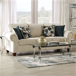 Delgada Sofa in Beige by Furniture of America - FOA-SM7749-SF