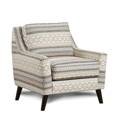 Eastleigh Chair in Tribal Multi Finish by Furniture of America - FOA-SM8186-CH-PT