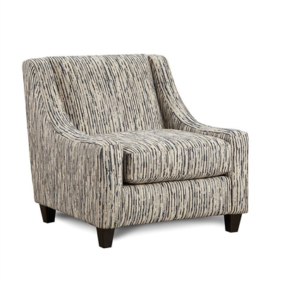 Eastleigh Chair in Stripe Multi Finish by Furniture of America - FOA-SM8187-CH-ST
