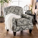 Bernadette Floral Chair in Ivory/Pattern by Furniture of America - FOA-SM8200-CH-FL