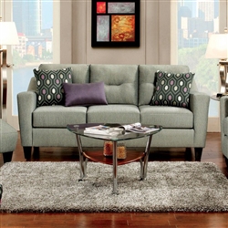 Coltrane Sofa in Gray by Furniture of America - FOA-SM8210-SF
