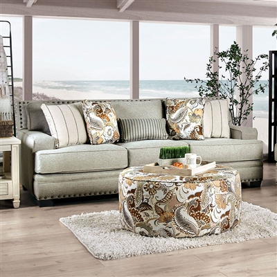 Begley Sofa in Mocha by Furniture of America - FOA-SM8300-SF