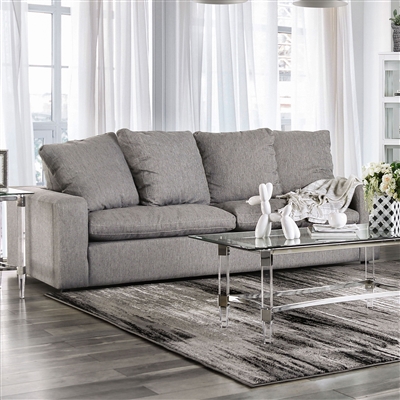 Acamar Sofa in Gray by Furniture of America - FOA-SM9104-SF
`