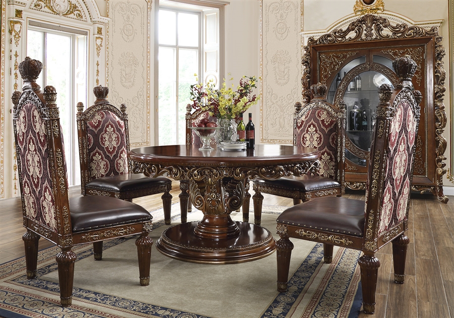 Round Table Dining Room, Victorian Dining Table Round