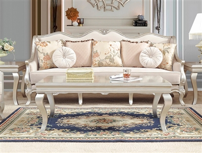 Decorative Trim Elegant Upholstery Sofa by Homey Design - HD-2057-S