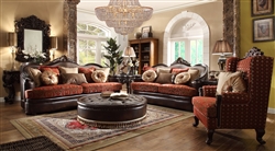 Classic Luxurious 2 Piece Living Room Set by Homey Design - HD-6903