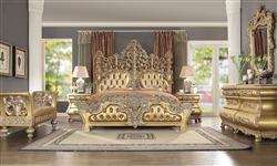 Bellagio 6 Piece Bedroom Set by Homey Design - HD-8016