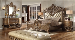 Classic Marbella Bed by Homey Design - HD-8018-B