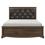 Beaver Creek Queen Bed in Rustic Brown by Home Elegance - HEL-1609-1