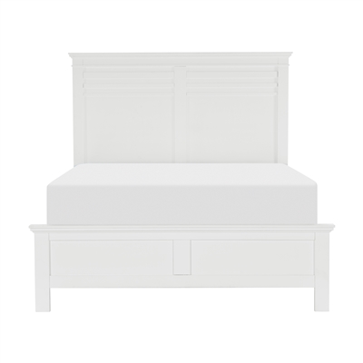 Blaire Farm Queen Bed in White by Home Elegance - HEL-1675W-1