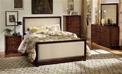 Bernal Heights 6 Piece Bedroom Set in Warm Cherry by Home Elegance - HEL-1810-1-4