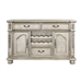Catalonia Server in Platinum Gold by Home Elegance - HEL-1824PG-40