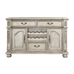Catalonia Server in Platinum Gold by Home Elegance - HEL-1824PG-40