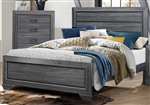 Beechnut Queen Bed in Gray by Home Elegance - HEL-1904GY-1
