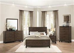 Branton 6 Piece Bedroom Set in Brown by Home Elegance - HEL-1968-1-4