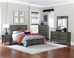 Garcia 6 Piece Bedroom Set in Grey by Home Elegance - HEL-2046-1-4