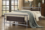 Gavino Full Metal Platform Bed in Gray by Home Elegance - HEL-2049F-1