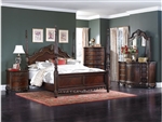 Deryn Park 6 Piece Bedroom Set in Cherry by Home Elegance - HEL-2243-1-4
