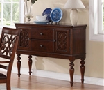 Creswell Server in Rich Cherry by Home Elegance - HEL-5056-40