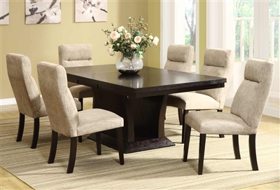 Avery 5 Piece Dining Set in Espresso by Home Elegance - HEL-5448-78-5