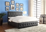 Baldwyn Queen Bed in Black by Home Elegance - HEL-5789BK-1
