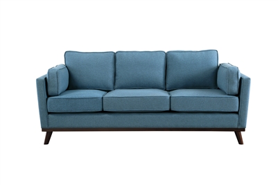 Bedos Sofa in Blue by Home Elegance - HEL-8289BU-3