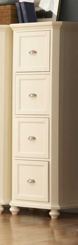 Hanna 4 Drawer File Cabinet In White Finish By Homelegance 8891 4