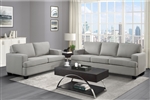 Elmont 2 Piece Sofa Set in Khaki by Home Elegance - HEL-9327KH