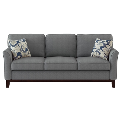 Blue Lake Sofa in Gray by Home Elegance - HEL-9806GRY-3