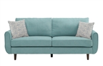 Wrasse Sofa in Teal by Home Elegance - HEL-9944TL-3