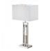 Elan Table Lamp in Satin Nickel by Home Elegance - HEL-H10128