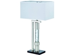 Jalen Table Lamp in Satin Nickel by Home Elegance - HEL-H11759