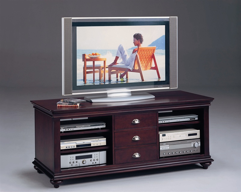 Cityscape 64-Inch TV Console in Rich Merlot Finish by Hooker Furniture ...