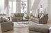Prato 2 Piece Sofa Set in Putty Leather by Jackson Furniture - 2482-SET-P