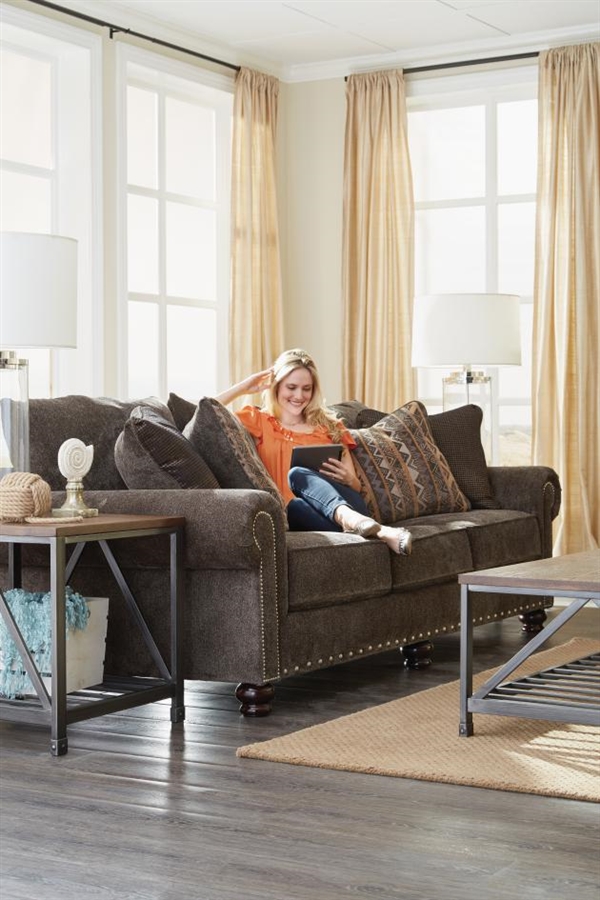 Avery Sofa in Tiger's Eye Chenille by Jackson Furniture - 3261-03-T