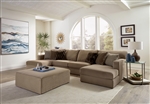 Carlsbad 4 Piece Sectional in Carob Fabric by Jackson Furniture - 3301-4-C