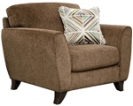 Alyssa Chair in Latte Fabric by Jackson Furniture - 4215-01-L
