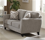 Alyssa Loveseat in Pebble Fabric by Jackson Furniture - 4215-02-P