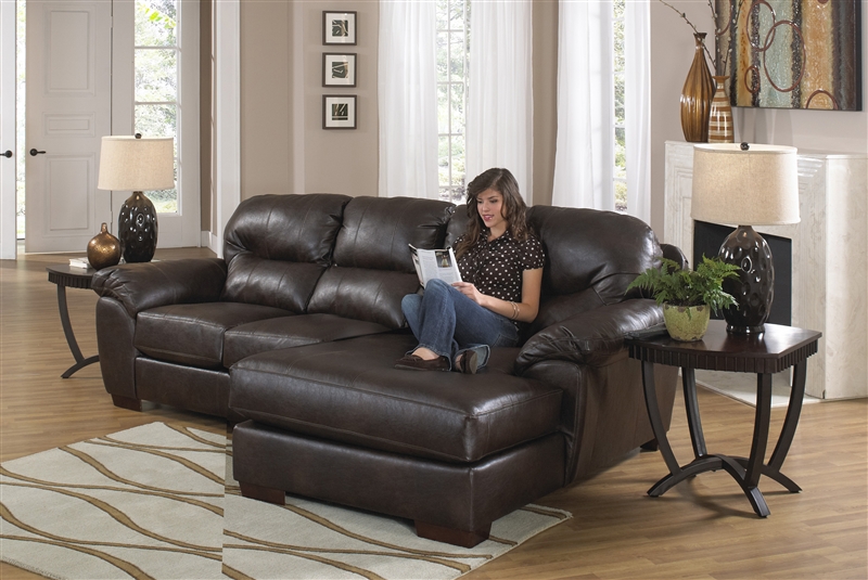 Lawson 2 Piece Leather Sectional By, 2 Piece Leather Sectional