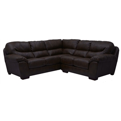 Lawson 2 Piece Godiva Leather Sectional by Jackson - 4243-2G