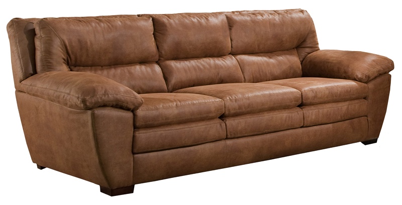 Parker Sofa In Tanner Leather Like, Nigel Leather Reclining Sofa