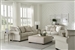 Havana 2 Piece Sofa Set in Linen Fabric by Jackson Furniture - 4350-L-SET