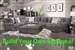 Mammoth Smoke Fabric BUILD YOUR OWN Sectional Jackson Furniture - 4376-S