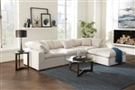 Posh 3 Piece Sectional in Porcelain Fabric by Jackson Furniture - 4445-3-P