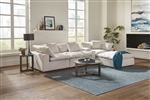 Posh 4 Piece Sectional in Dove Fabric by Jackson Furniture - 4445-4
