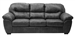 Grant Sofa in Steel Leather by Jackson Furniture - 4453-03-ST