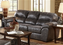 Grant Sofa Sleeper in Steel Leather by Jackson Furniture - 4453-04-ST