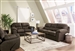 Legend 2 Piece Sofa Set in Chocolate Fabric by Jackson Furniture - 4455-SET