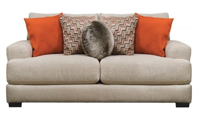Ava Loveseat in Cashew Fabric by Jackson Furniture - 4498-02-C
