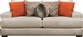 Ava Sofa with USB Port in Cashew Fabric by Jackson Furniture - 4498-13-C